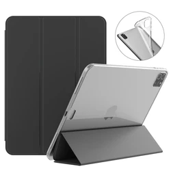 1pc para ipad mini 6 caso duro caneta magnética titular dobrável para apple tablet protetor escudo auto wake/sono flip suporte caso inteligente