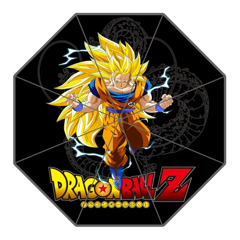 P# Dragon Ball Z 04 Зонт с индивидуальным принтом складной зонт от солнца и дождя для путешествий неавтоматический декоративный зонт высокого качества - Цвет: 5