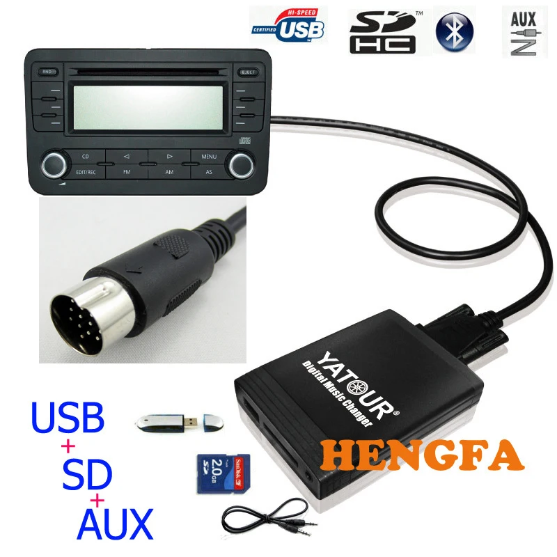 Yatour Digital Music Changer Usb MP3 Aux Adapter Voor Hyundai Elantra/Kia Optima Yt-m06 Auto Audio Radio Adapter Player Yatour Digital Music Changer Usb MP3 Aux Adapter Voor Hyundai Elantra/Kia Optima Yt-m06 Auto Audio Radio Adapter Player