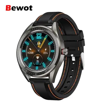 

Bewot 2020 Sport Smart Watch for Men 1.28 Inch Screen IP68 Waterproof Heart Rate Monitor Blood Pressure Music Control Smartwatch