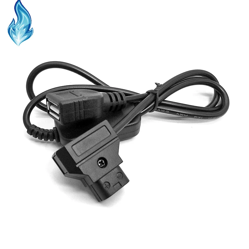 Anton Battery D-Tap P-Tap Male Connector to DC 5V Female USB Power Charging Cable for Apple iPhone Android Mobile Phone MP3 MP4 charging cable,usb charging cable