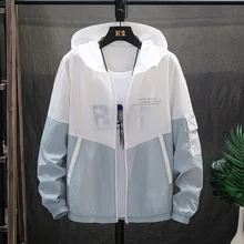 Летний Стиль, дышащая уличная Солнцезащитная одежда, Мужской Ультра-светильник, быстросохнущий, для спорта, рыбалки, для мужчин, защита от солнца