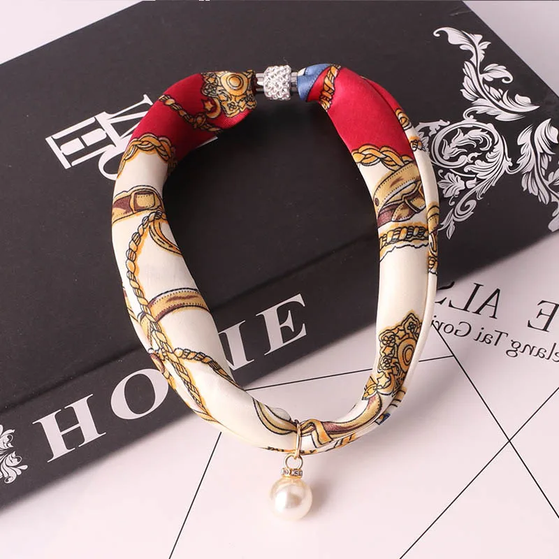 Ювелирные изделия RUNMEIFA массивное ожерелье шарф с подвеской женский шейный