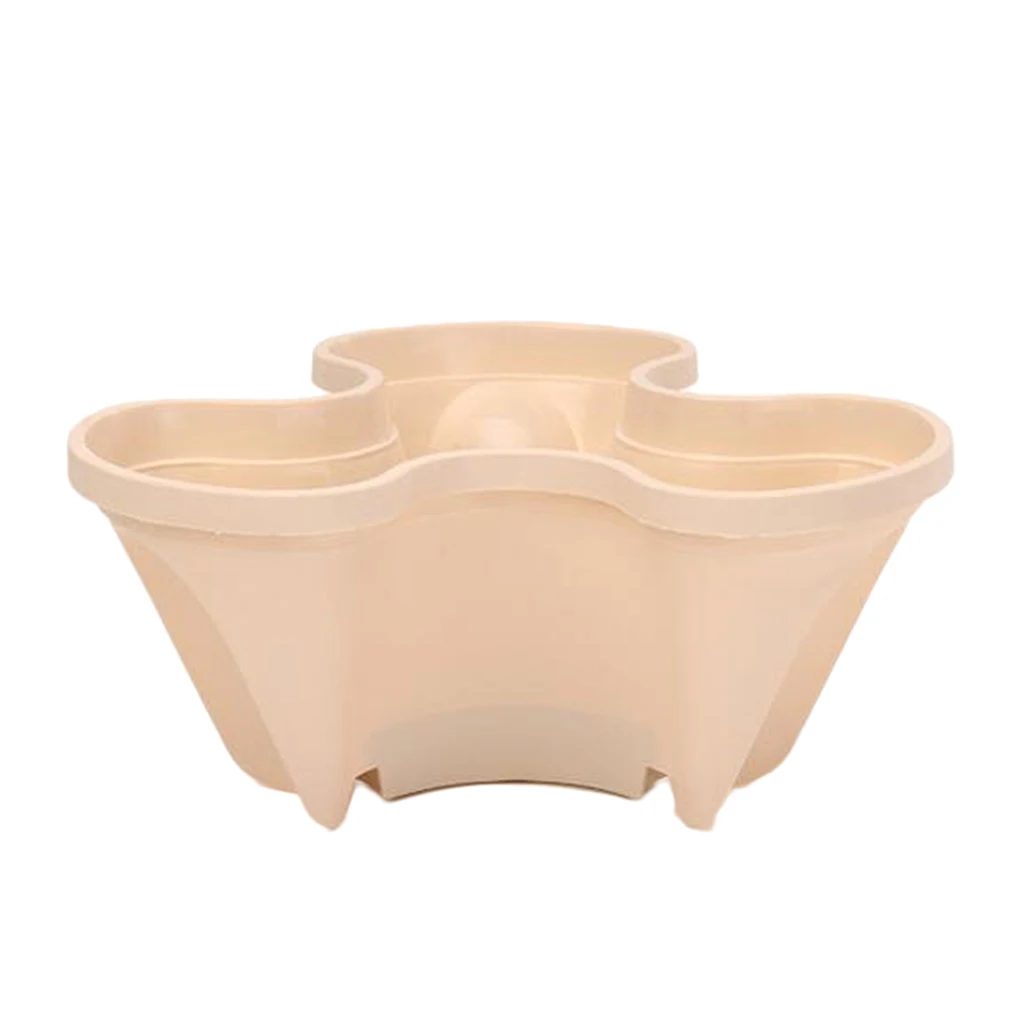 Vegetable Planter Stackable Strawberry Herb Flower Vertical Garden Planters