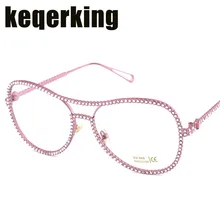 Прозрачные очки, ретро очки, металл, золото, близорукость, очки для женщин и мужчин, оправа для очков, оптические очки, оправа, прозрачные линзы