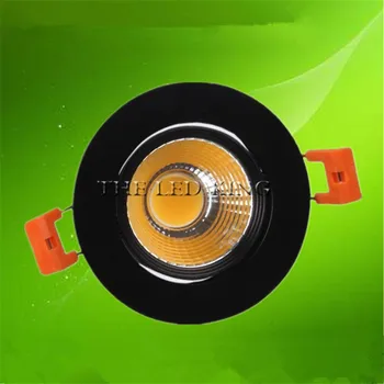 

Special Black led spot Mini 5W 7W 9W COB LED Downlight Dimmable Recessed Lamp Light best for ceiling home office hotel 110V 220V