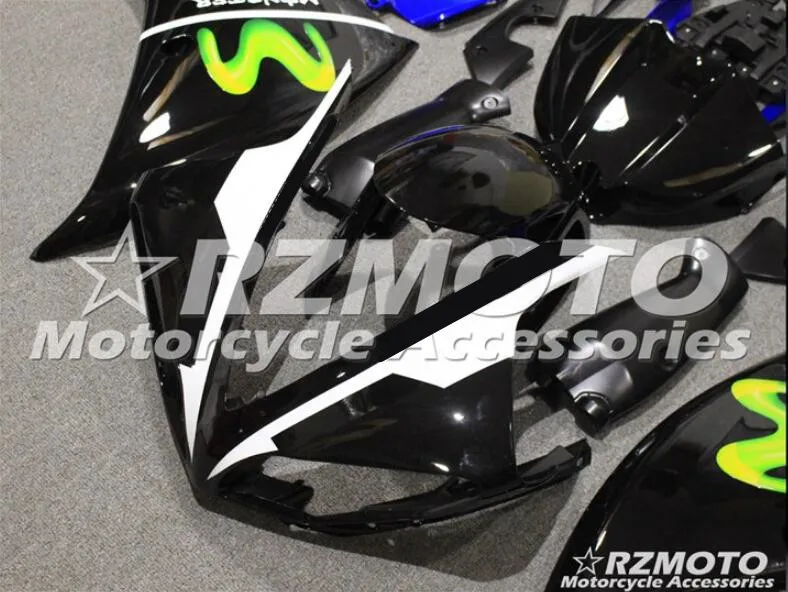 ABS форма мотоцикла Обтекатели подходят для Yamaha YZF-1000-R1 2009 2010 2011 09 10 11 обтекатель кузова набор на заказ черный синий