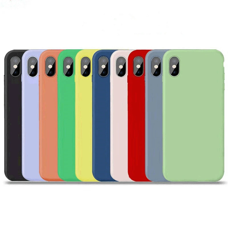 TNSULY для iPhone 11 Pro Max силиконовый чехол 7 8 Plus матовый 6 X S XR SE 2020 противоударный ТПУ