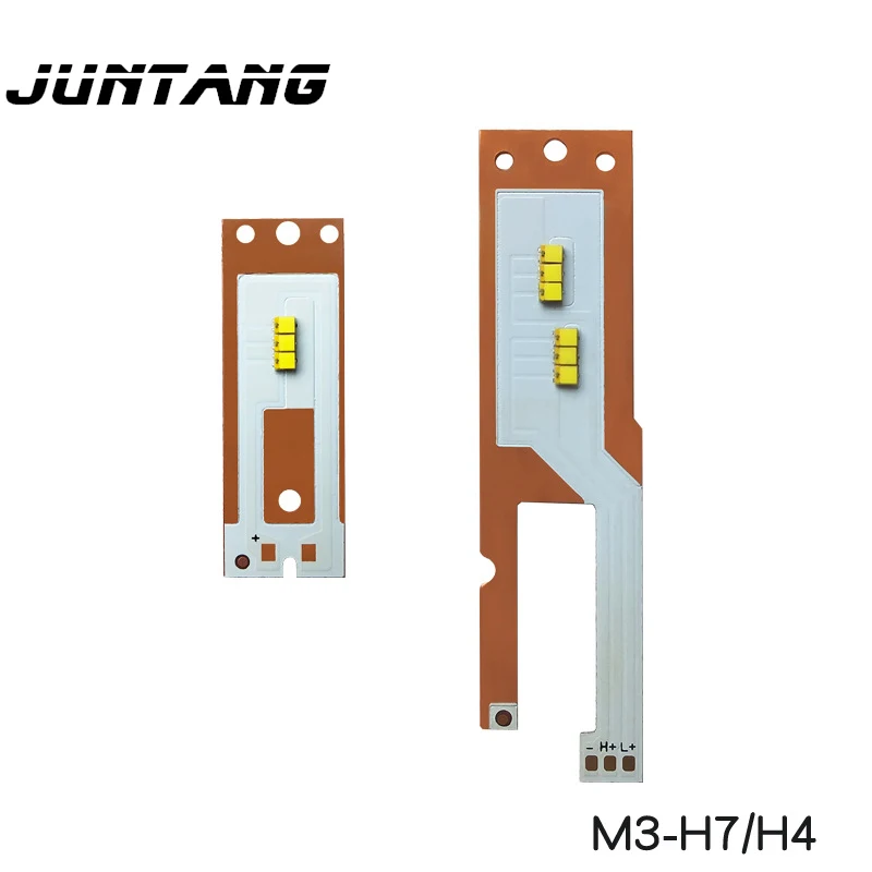

High-power car lamp beads LED white light M3 models H4 / H7 automotive special board stickers ZES 2016 lamp beads 5W / beads