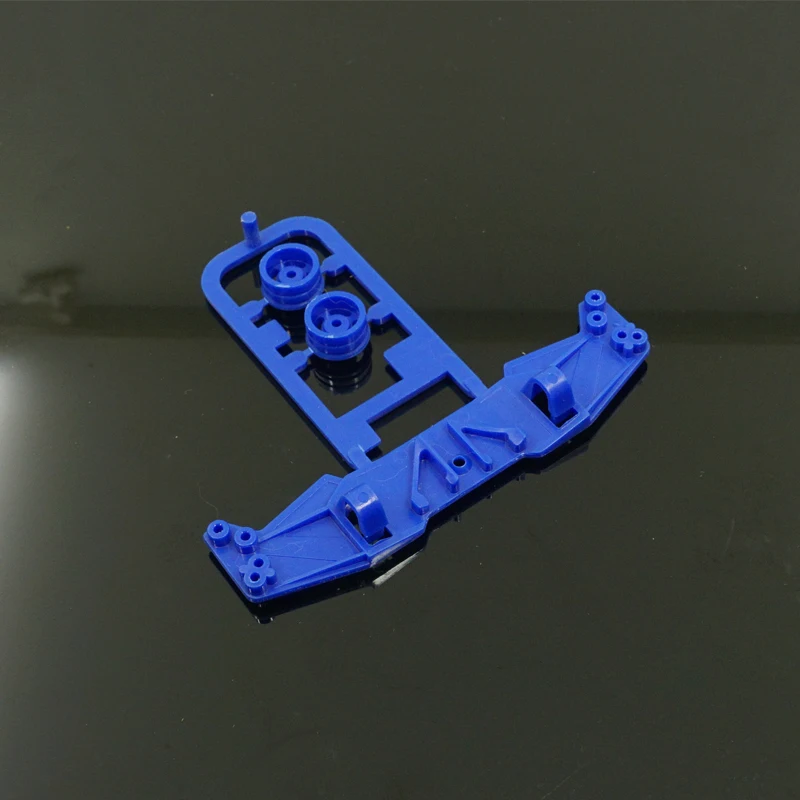 10 pcs project D MINI 4WD self-made tamiya parts plastic wing for S2 chassis clear black and red color 6