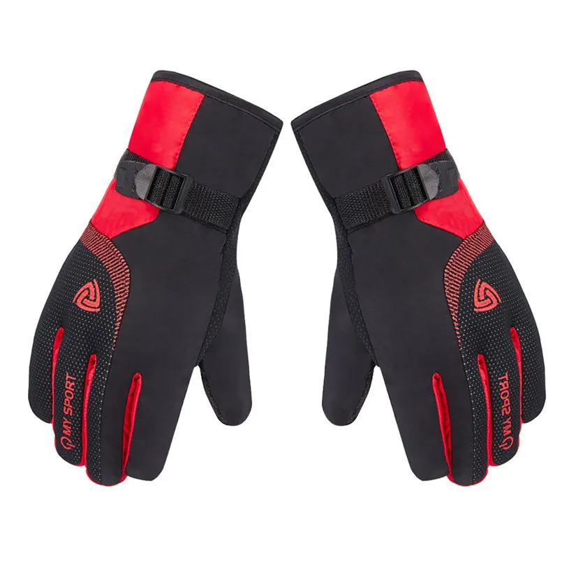 Ski gloves men and women winter warm gloves bike bicycle snowboard gloves waterproof heated gloves handschoenen ski 30S20 (19)