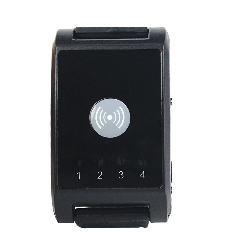 Sistema de Chamada sem Fio para Garçom Canais Relógio Receptor Pager Restaurante Hospital Enfermeira Chamada F4411a 433 Mhz 4 Mod. 1274371 - Imagem 4
