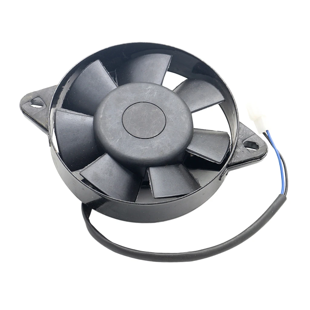 12v Motorcycle Cooling Fan, Electric Engine Radiator Cooling Cooler for ATV UTV Go Kart Quad 150cc 200cc 250cc