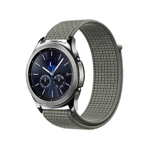 30-sprucc fog 22 мм/20 мм ремешок для Huami Amazfit GTS/Bip lite/GTR 42 мм/pace/GTR 47 мм/stratos ремень нейлоновый плетеный ремень аксессуары - Цвет ремешка: 30-sprucc fog