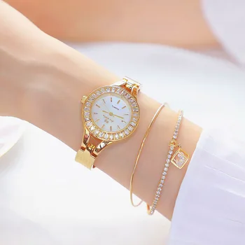 

2020 Women Watches New Arrival Casual Brand Elegant Dress Crystal Quartz Watches Ladies Wristwatch Relogios Femininos