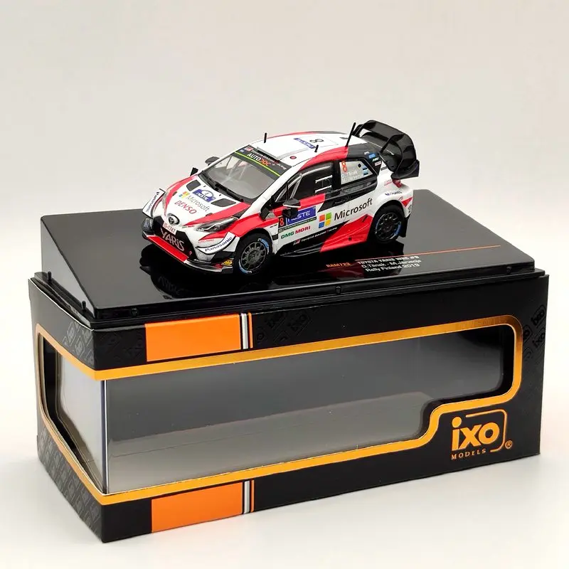 IXO для T ~ OTA YARIS WRC #8 ралли Финляндия 2019 RAM723 литые модели игрушек коллекция