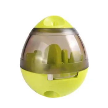 

Nteractive Dog Cat Food Treat Ball Bowl Toy Funny Pet Shaking Leakage Food Container Puppy Cat Slow Feed Pet Tumbler Toy
