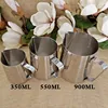 New DIY Candle Making Hand Tool Stainless Steel Cup Wax Pot Chocolates Melt Containing Mark Big 900ML Inner Scale ► Photo 2/6