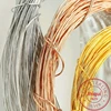 100cm 0.3-1MM 925 Sterling Silver Soft/Hard Wire for DIY Fine Jewelry Making Gold/Platinum/Rose Gold Plated PURE Silver Wire ► Photo 1/6