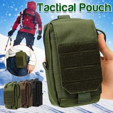 Водонепроницаемый 1000D нейлоновый Тактический Molle Чехол военный пояс поясная сумка медицинский комплект карман для телефона поясная сумка кошелек