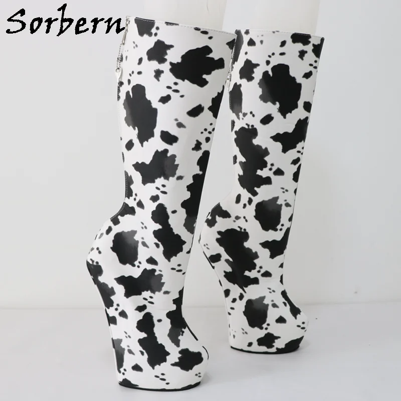 Fetish Heel Boots Women Unisex 