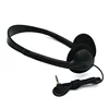 Head-mounted Computer Headset No Microphone Gaming Headset Noise Canceling Sports MP3 Earphone Wired Stereo Headset Universal ► Photo 3/6