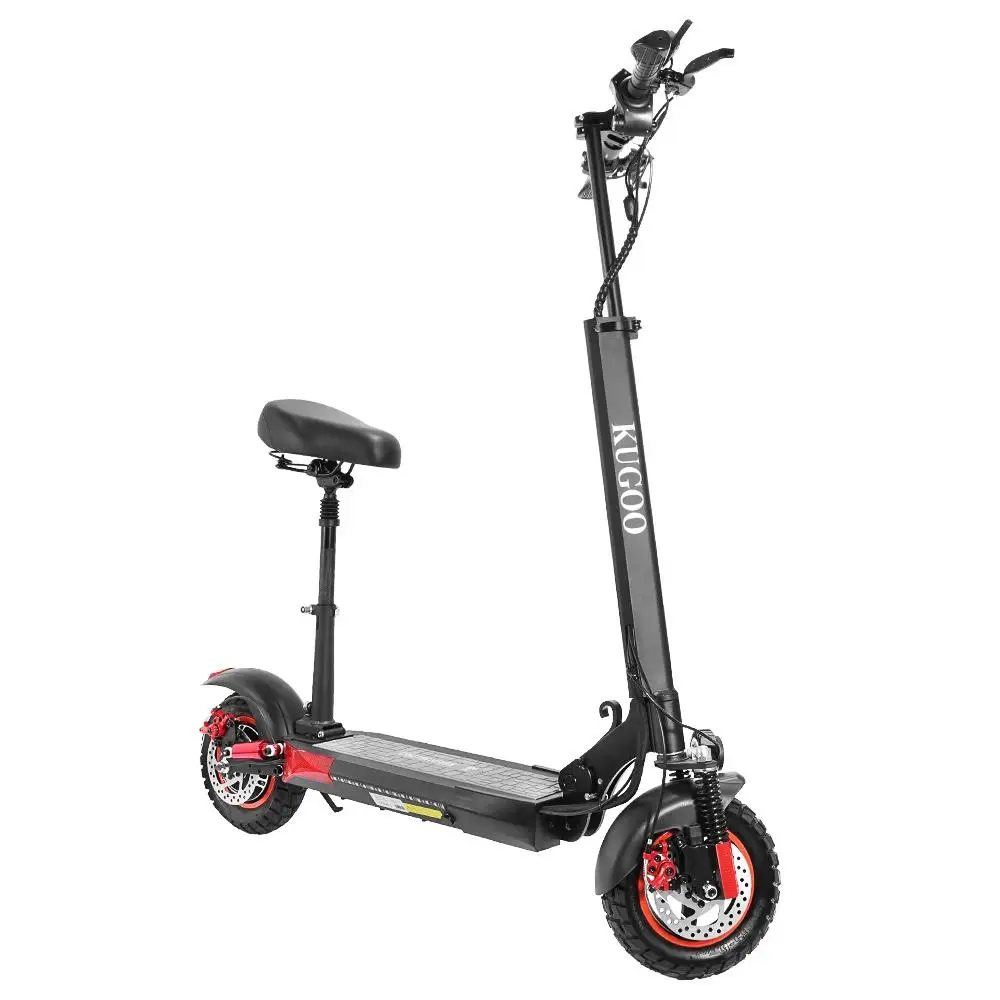 KUGOO KIRIN M4 PRO Faltbarer Elektroroller 500W Motor 48V 16Ah Batterie  Doppelscheibenbremse Höchstgeschwindigkeit 45km/h 55km Reichweite 10''  Reifen DE