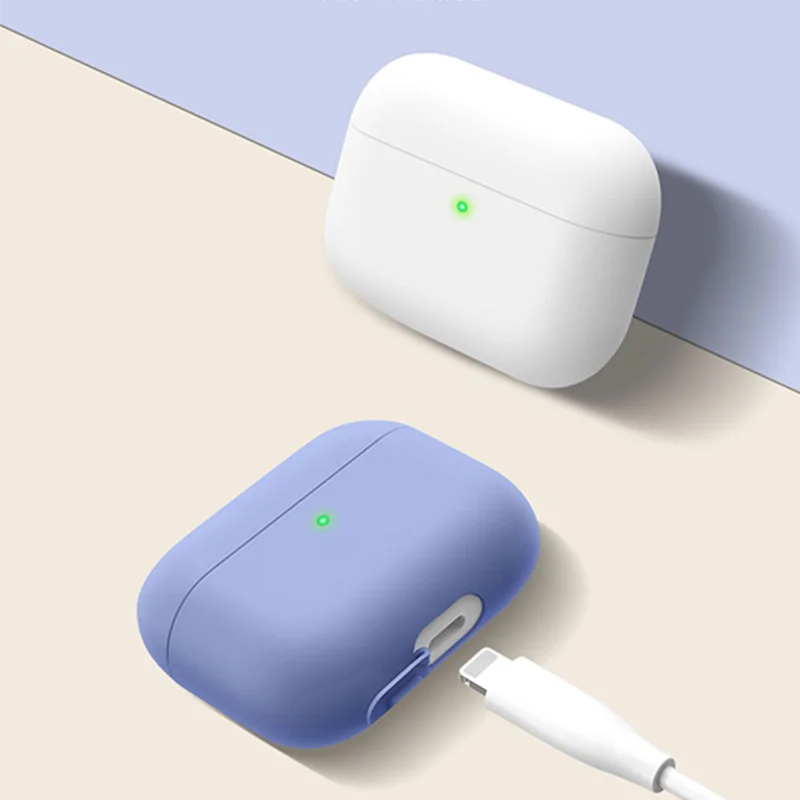 Для Airpods Pro силиконовый чехол для Airpods3 apple чехол для беспроводной bluetooth-гарнитуры