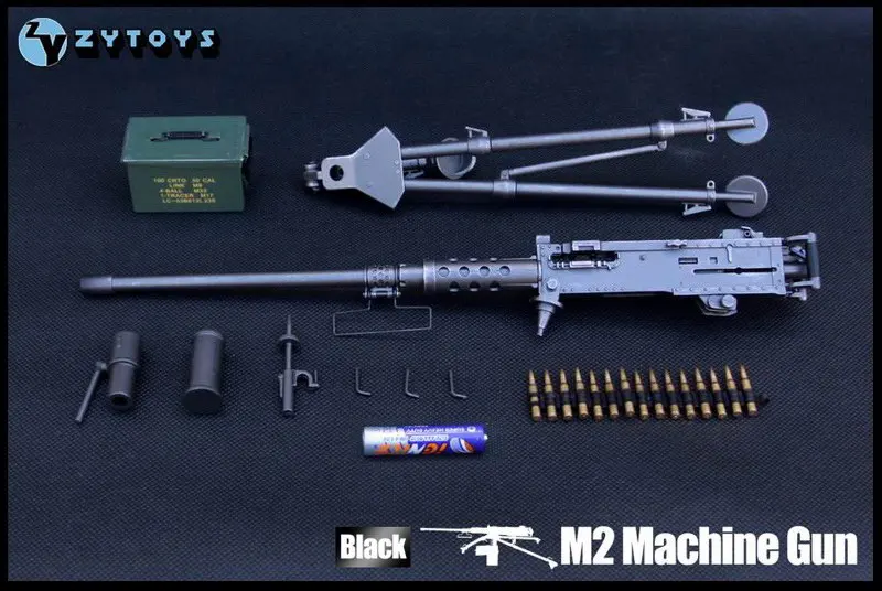Zy Toys ZY8031A 1/6 масштаб черный Браунинг машина пистолет оружие Модель игрушки подходит 1" Солдат фигурка детские игрушки модели оружия игрушка