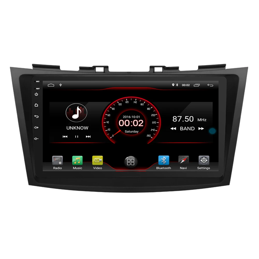 9 &quot2.5D автомобильный DVD мультимедийный плеер для Suzuki SWIFT 2013-2016 Android 10 радио