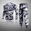 Men's Combat Camouflage Thermal Underwear Set Long Johns Winter Thermal Underwear Base layer Men Sports Compression Sports Sets ► Photo 3/6