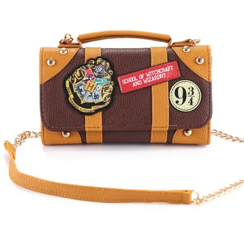 

Potter Hogwarts Handbag PU Mini Shoulder Bag Christmas Wallet Clutch Purse Xmas Gift Costume Cosplay Prop