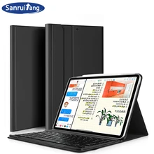 Чехол для нового iPad Pro 11 с беспроводной клавиатурой Bluetooth Smart PU кожаный 360 полный защитный чехол для iPad Pro 10,5 дюймов