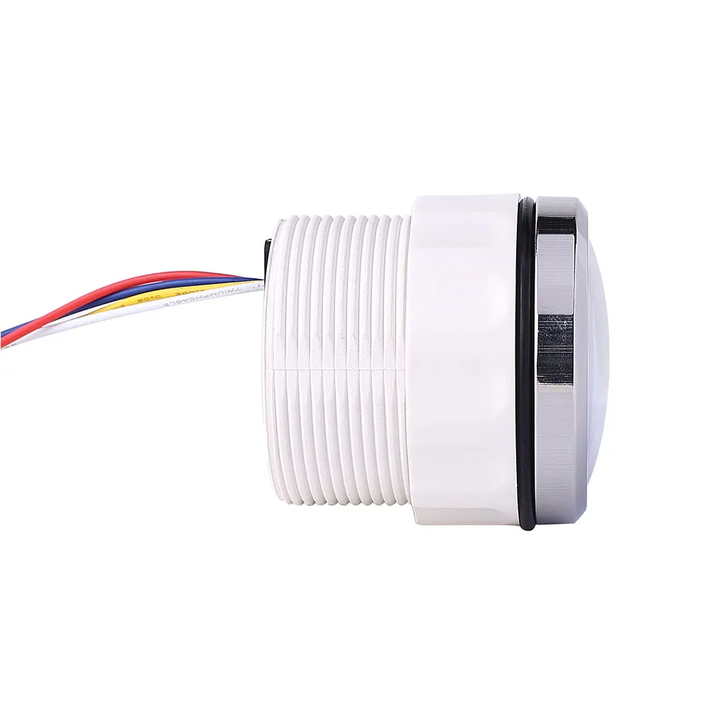 52mm Rudder Angle Indicator Gauge For 0-190 ohm Sail boat Rudder Angle Meter With Red Backlight Fit 12V~24V Rudder Angle Sensor