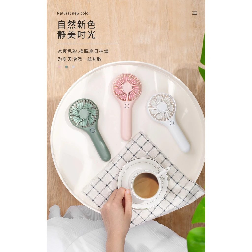 

Mini Handheld Portable Small tail fan simple portable pocket fan usb rechargeable handheld small fan Electric Cooling Fan
