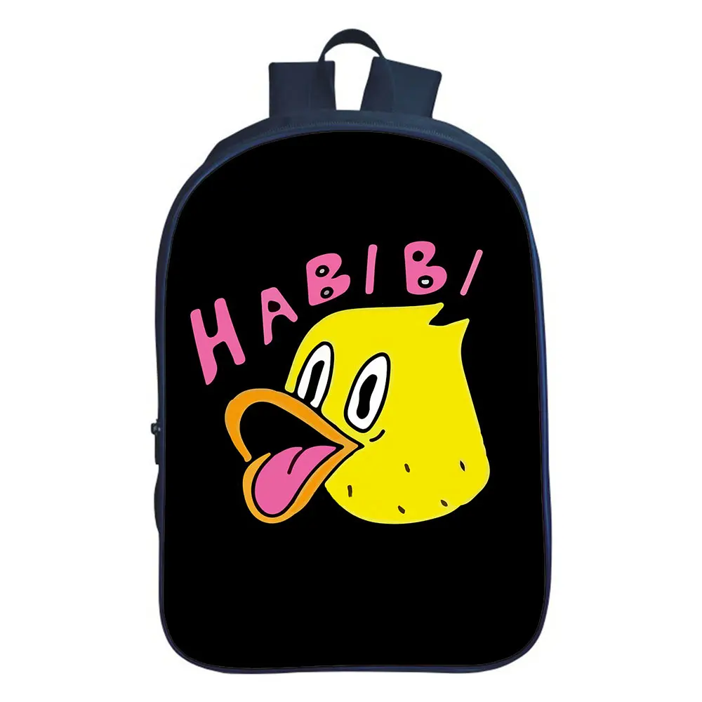 Quackity My Beloved luggage backpack boys girls bag Double-layer backpack teen schoolbag Unisex Mochila 16 Inches Bag