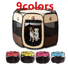 Открытый портативный складной детский манеж для питомцев, Собачий Ящик для дома, комнаты, для щенков, для упражнений, для питомника, для кошек, клетка, водостойкая, для кошки