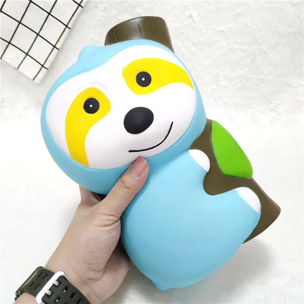 Adorable New large sloth slow rebound Toy slow rising antistress toy stress relief toy Fun Toys For Adults Anti Stress #C