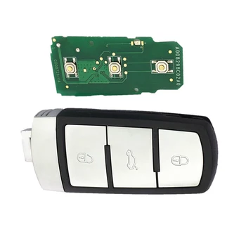 

3 Butons Remote Key ID48 Chip For Passat cc 03.2008-23.03.2015 With circuit board Replacement Practical Durable