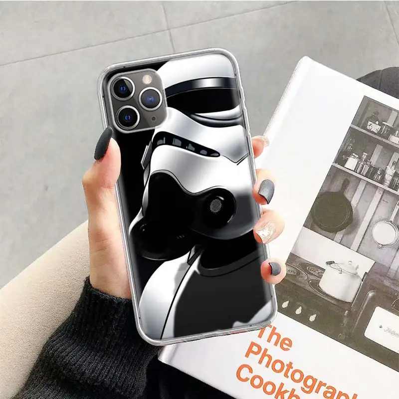 Крутой чехол с принтом из "Звездных Войн" для Apple iphone 11 Pro XS Max XR X 7 8 6 6S Plus 5 5S SE 10 десять Подарочный силиконовый чехол для телефона