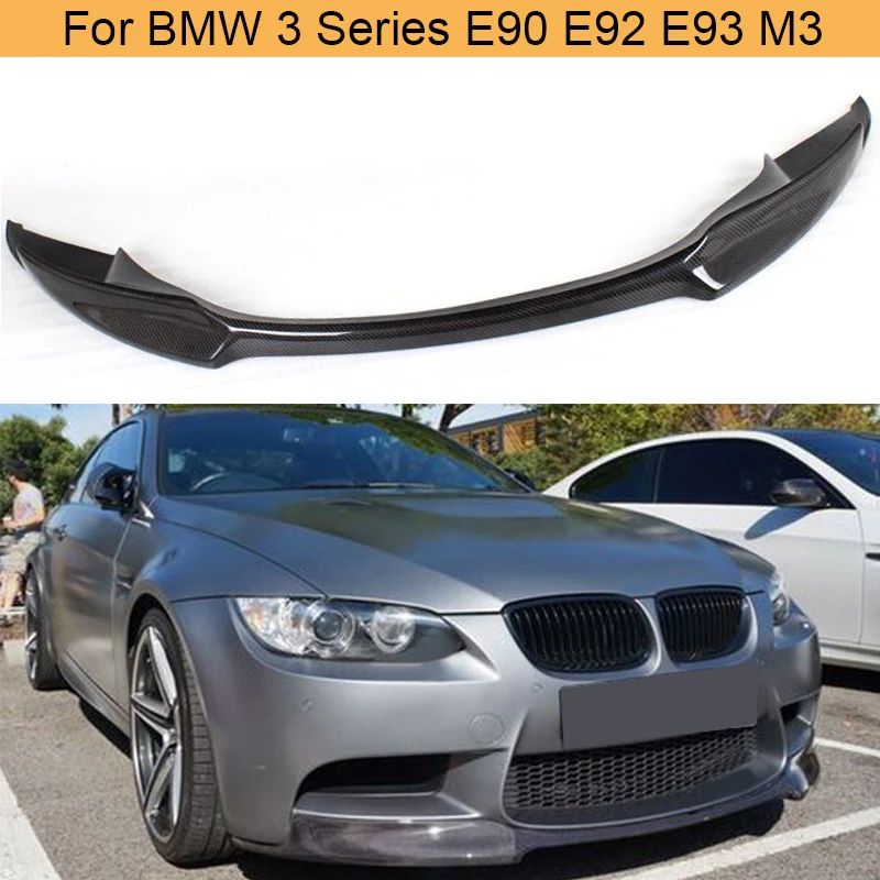 Para Choques Dianteiro Do Carro Spoiler Para Bmw Serie 3 E90 E92 E93 M3 2008 2013 Amortecedor Dianteiro Labio Divisores Fibra De Carbono Preto Frp Bumper Lip Spoiler Front Bumper Lip Spoilerlip Spoiler Aliexpress