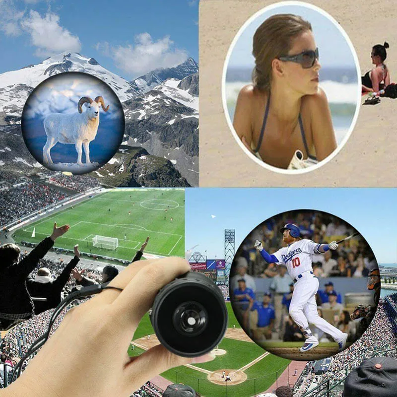 

Monocular Telescope 16x52 HD Waterproof Anti-dust Shockproof Telescopes for Outdoor OUJ99