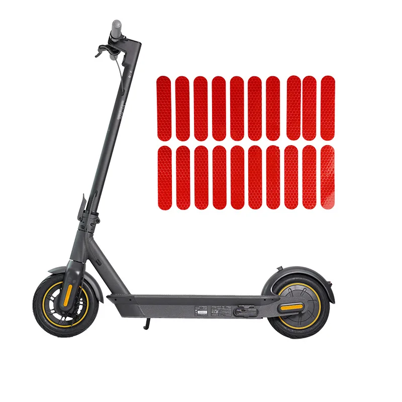 Светоотражающая полоса на самокат ninebot max G30 Xiaomi M365/pro kick Scooter|Детали и аксессуары