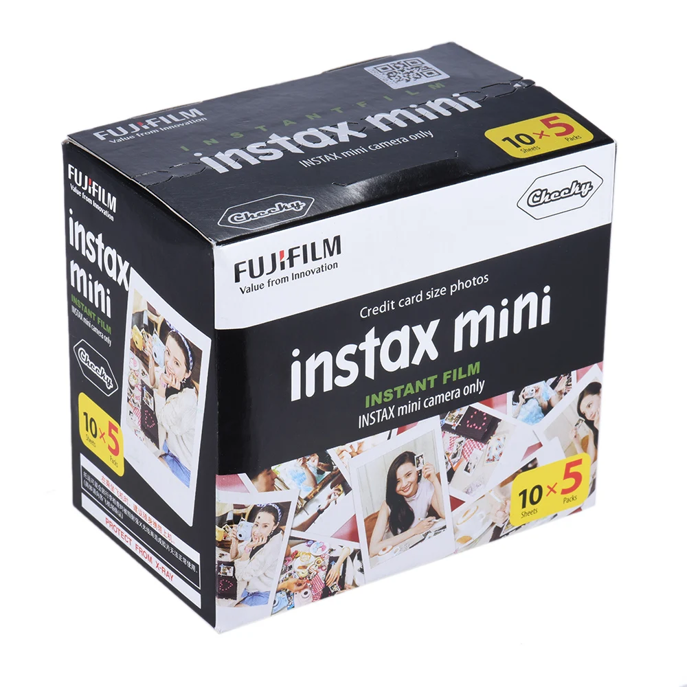 Fujifilm Instax 10 листов белая пленка фото бумага моментальная печать альбом для Fujifilm Instax Mini 7 s/8/25/90/9