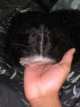 Mishell Rizado corto Bob-pelucas de cabello humano con encaje Frontal 13x4, prearrancado, para mujeres negras, peluca Virgin con ondas de agua profunda