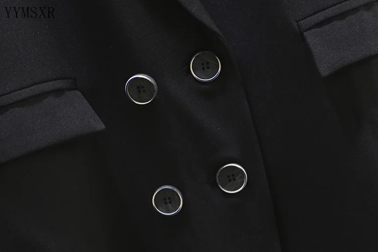 Большие размеры, XL-4XL, Женская куртка, Корейская версия, новая полосатая Высококачественная Женская Черная Куртка, повседневное пальто для женщин
