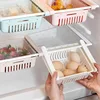 Creative Retractable Food Storage Basket Refrigerator Fresh-Keeping Drawer Storage Container Multifunctional Household Organizer ► Photo 2/6