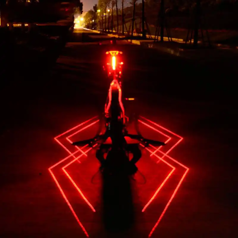 Ledライトレーザー光に適用自転車テールライト夜サイクリング器具usb充電マウンテンバイクテールライト警告灯 ノベルティ照明 Aliexpress