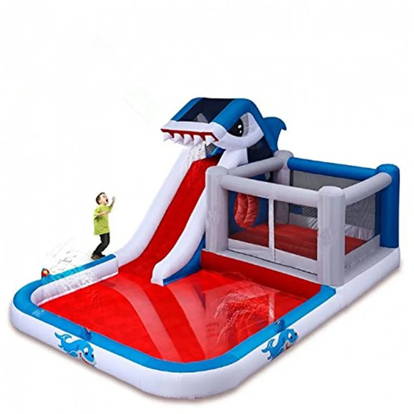 Inflatable Water Slide With Inflatable Bounce House And Inflatable Pool Combo For Kids Outdoor Play Factory Made High Quality adidas alpha bounce slide 2 0 cblackftwwhtcblack