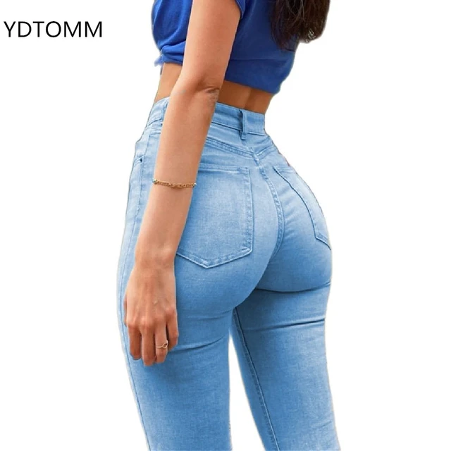 Stretchable Denim Ladies Slim Fit Jeans, Waist Size: 30 at Rs 495/piece in  New Delhi